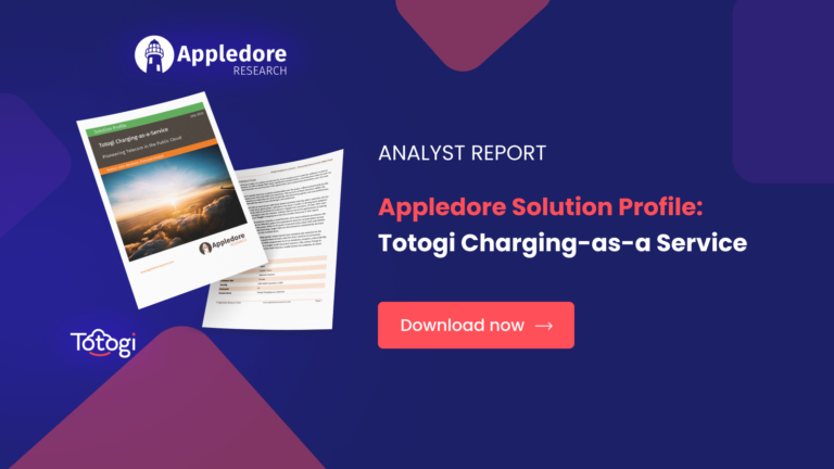 Appledore Research | Analyst Report | Appledore Solution Profile: Totogi Charging-as-a-Service