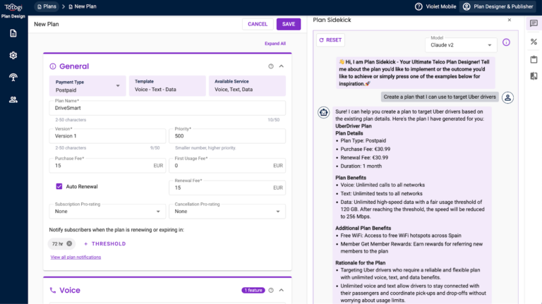 Plan Design PlanSidekick screenshot